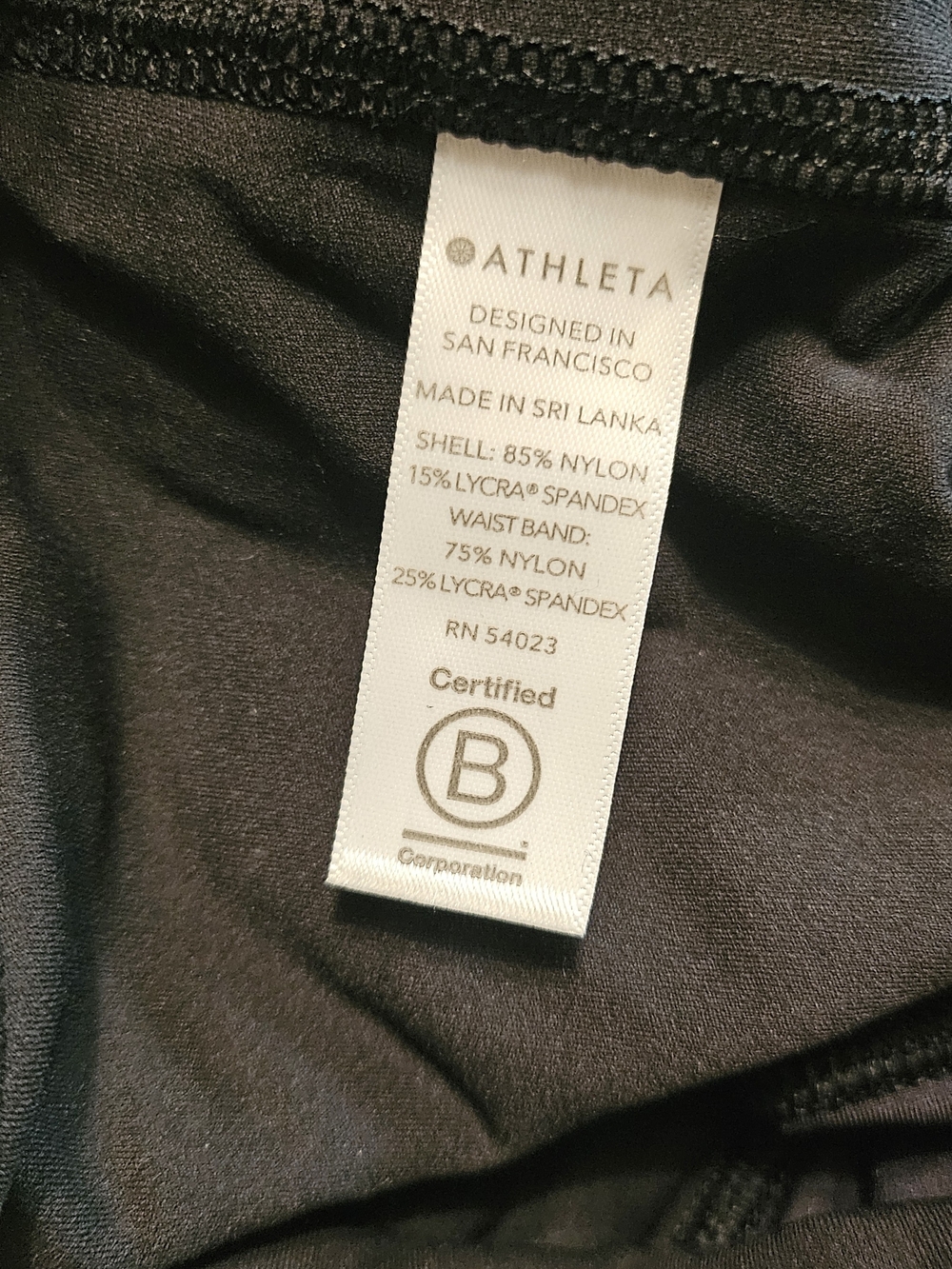 Athleta Black Velour Elation High Rise Tight Velvet Yoga Fitness Legging Size S - Picture 13 of 14
